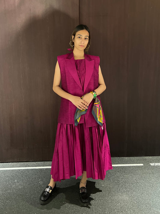 Very-Berry Dress Set