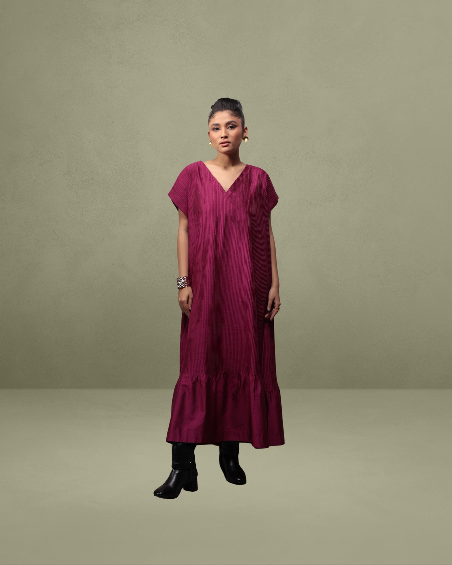 Kaftan Dress in Silk