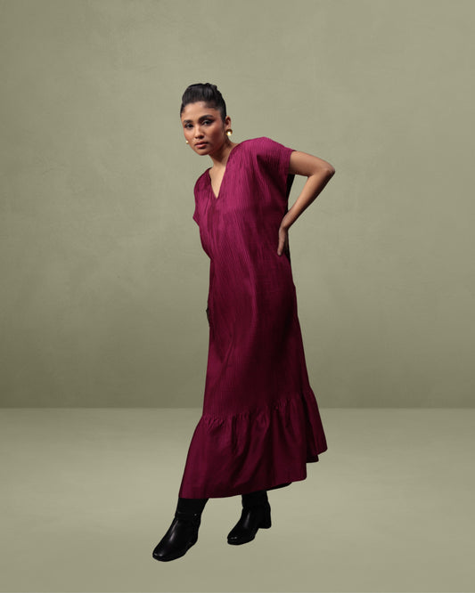 Kaftan Dress in Silk