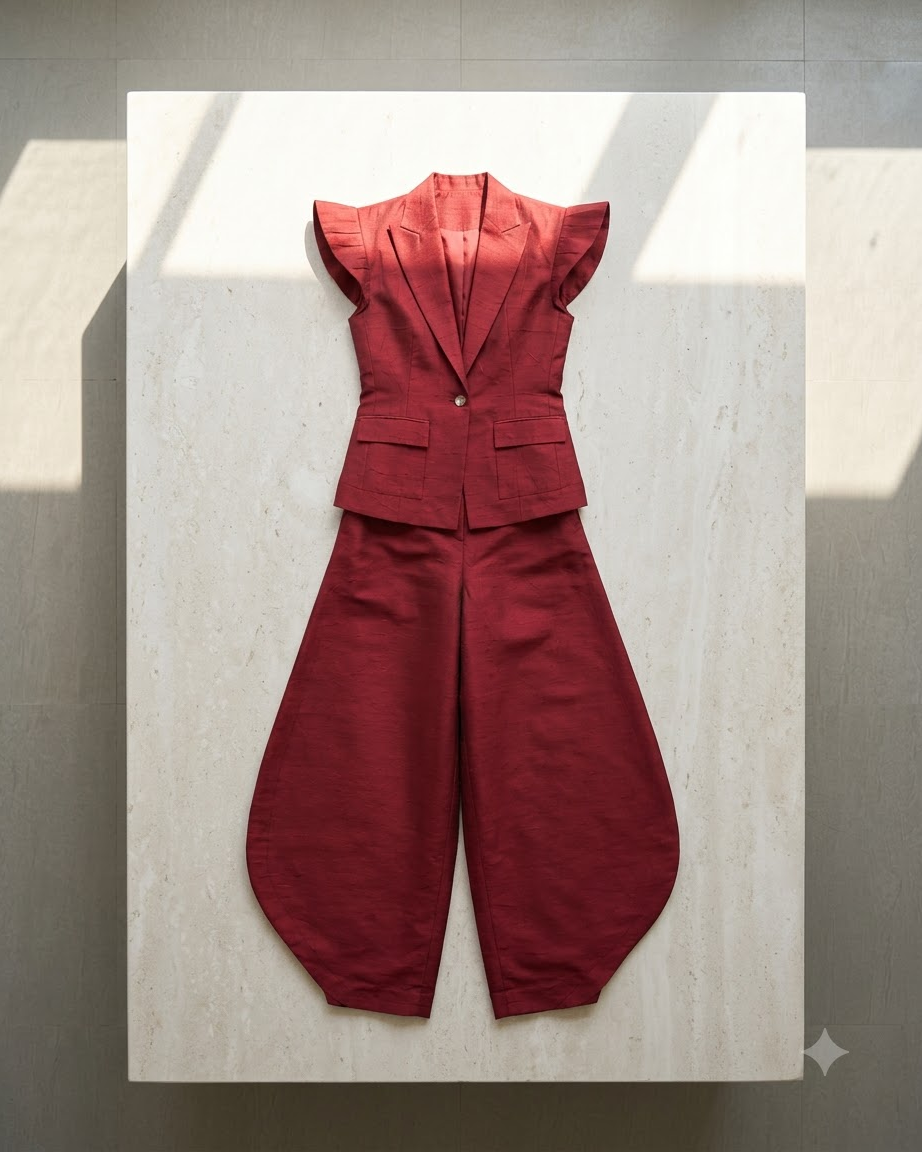 The Burgundy Form Set