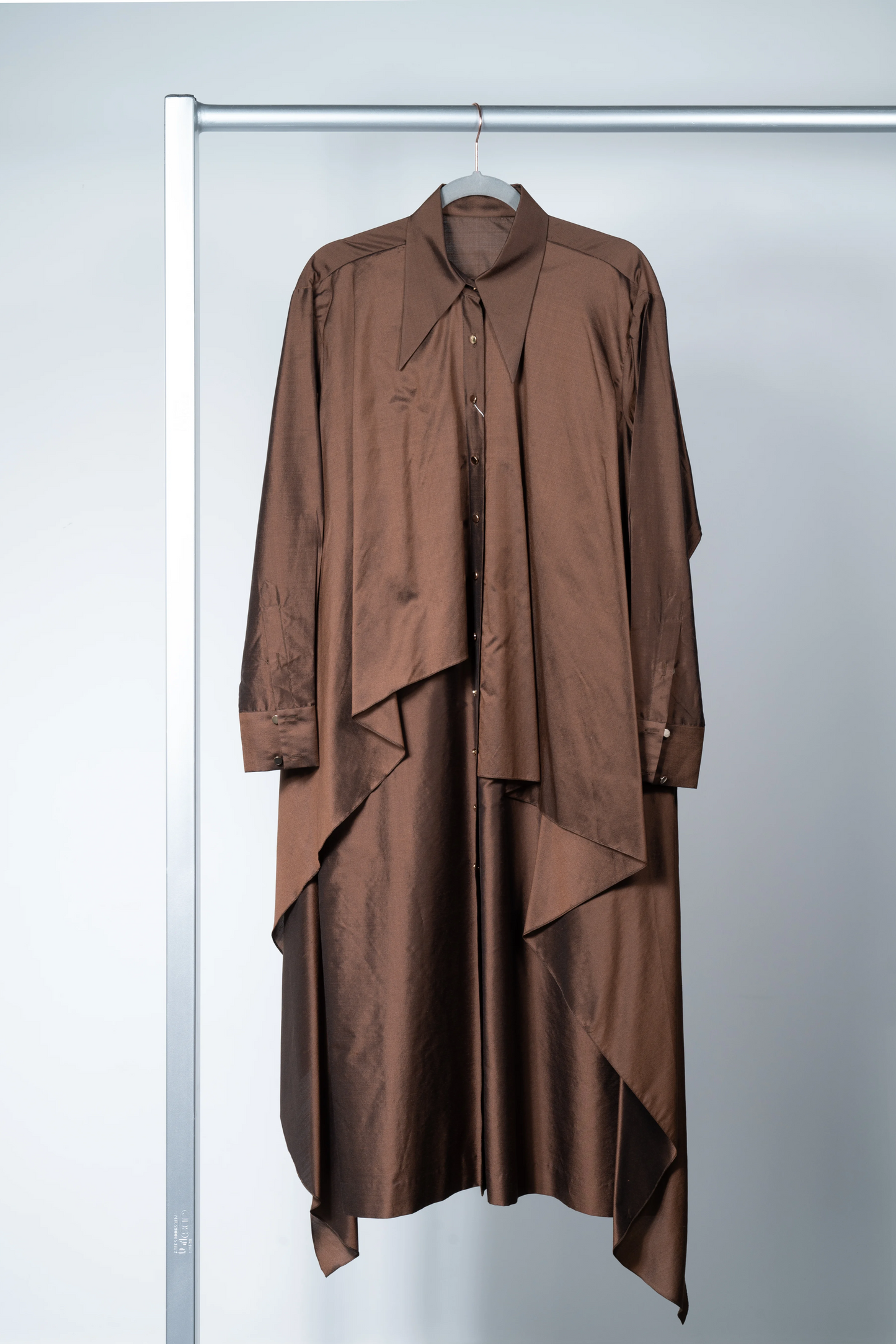 Mocha Grace- SHIRT DRESS