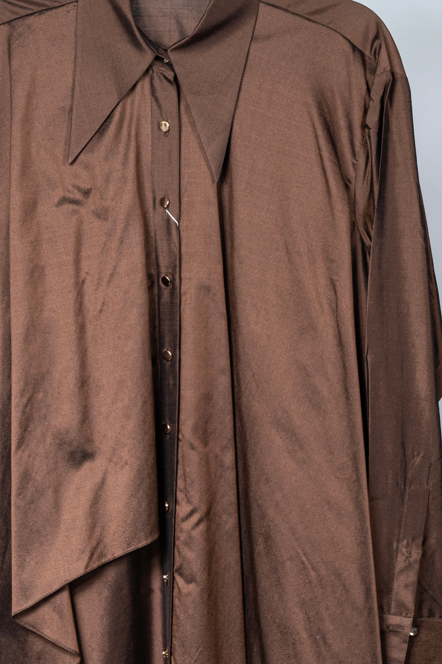 Mocha Grace- SHIRT DRESS