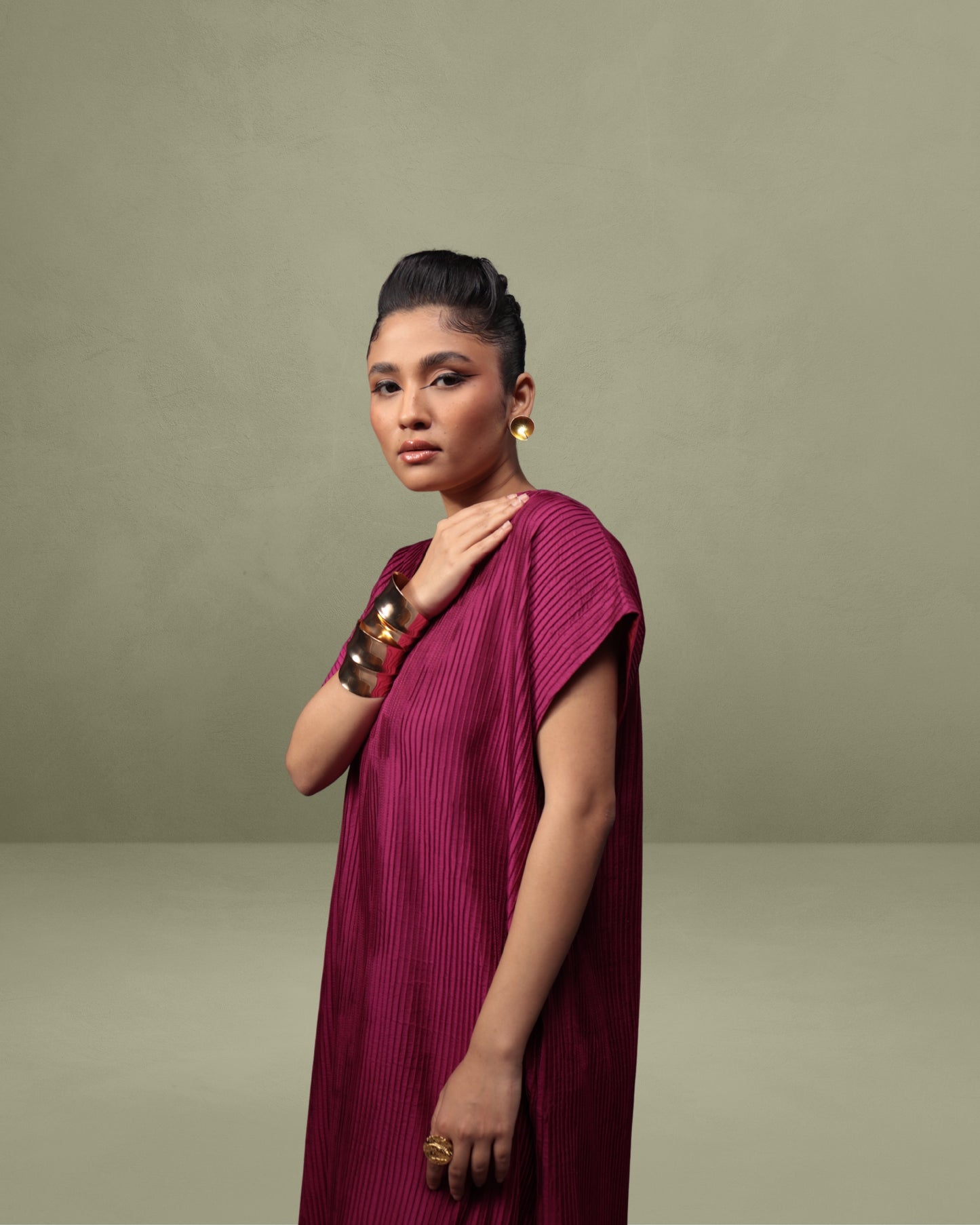 Kaftan Dress in Silk