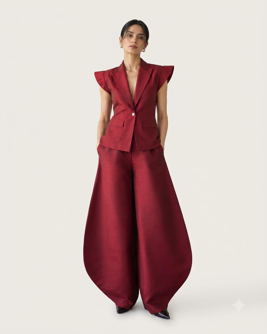 The Burgundy Form Set