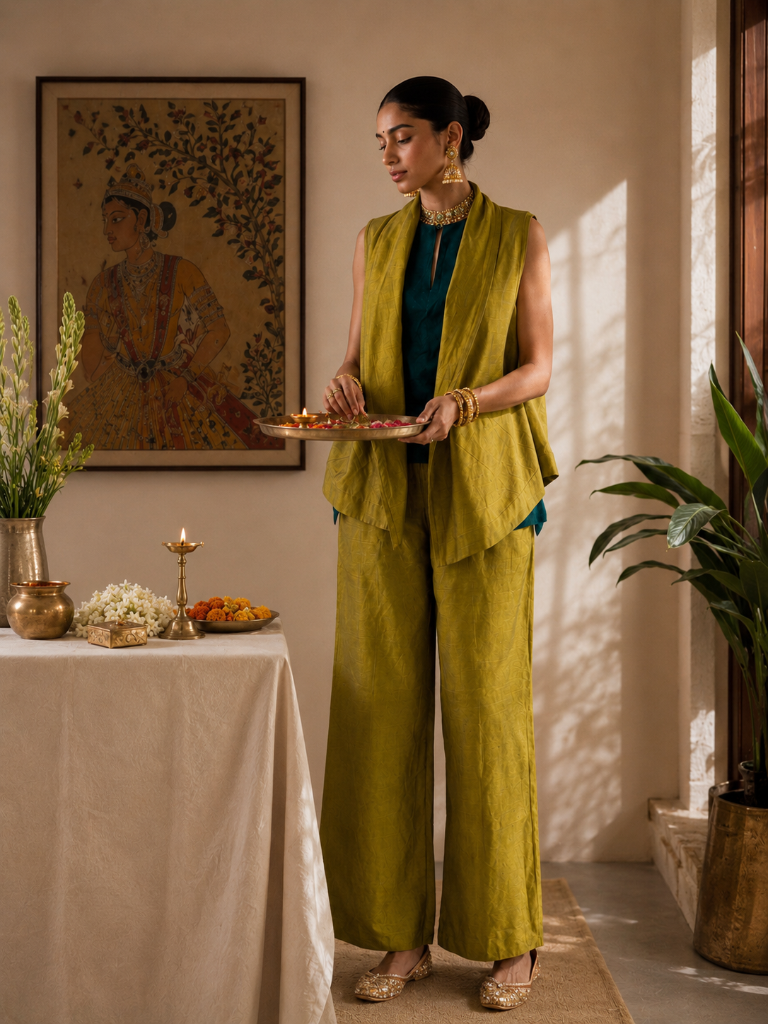 Silk Drape Set