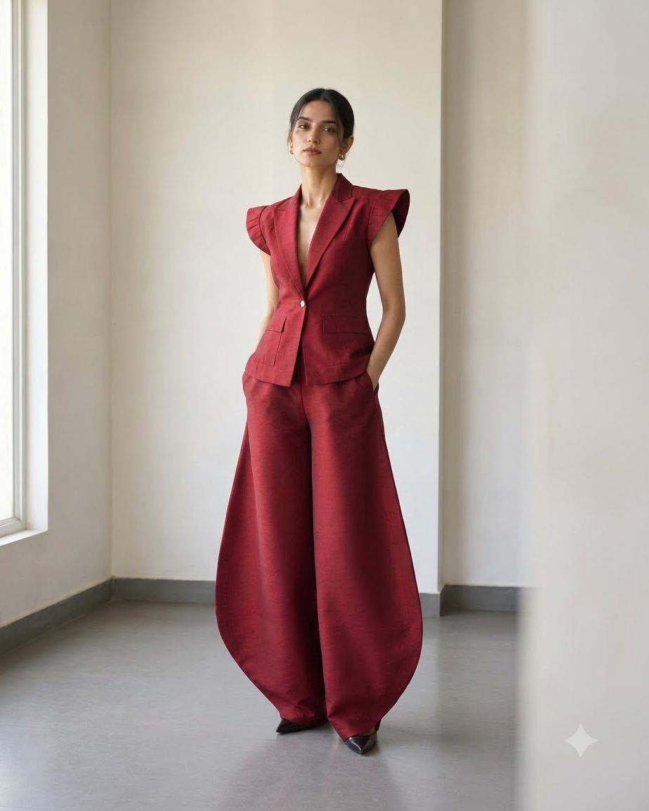 The Burgundy Form Set
