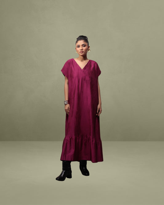 Kaftan Dress in Silk