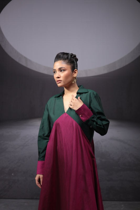 Fuchsia Ivy Dress