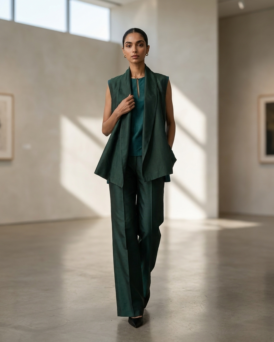 Silk Drape Set