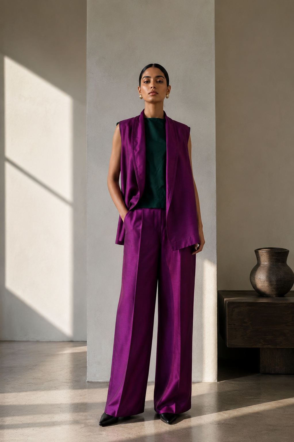 Silk Drape Set