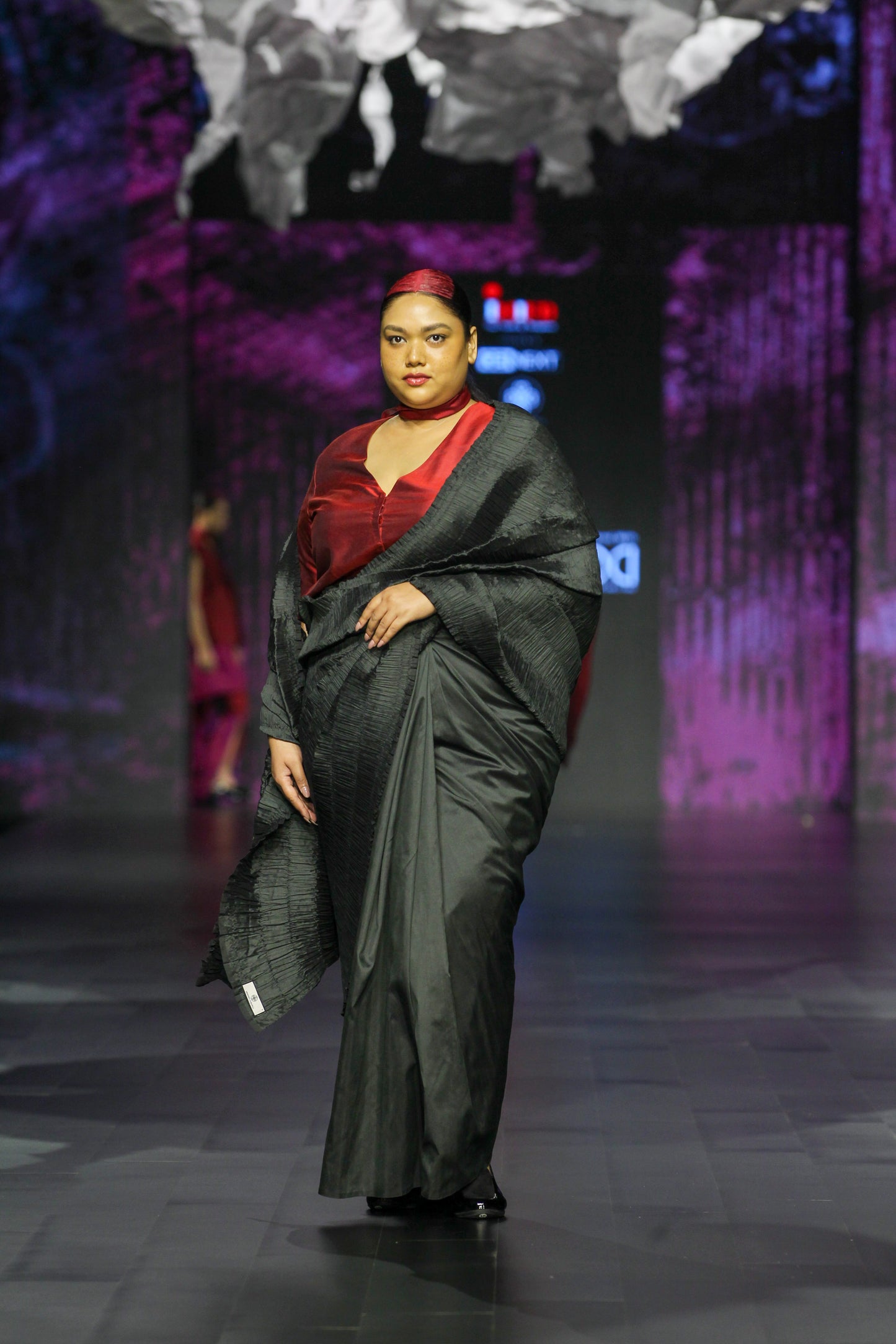 Noir Silk Saree