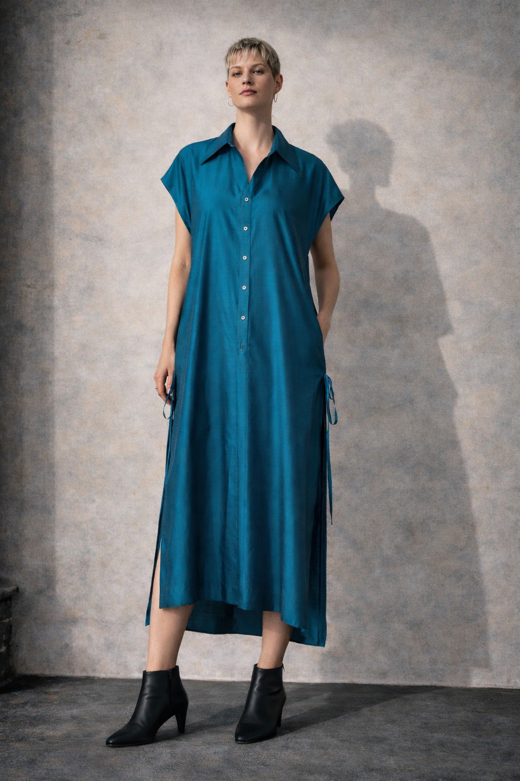 Teal Ease Dress