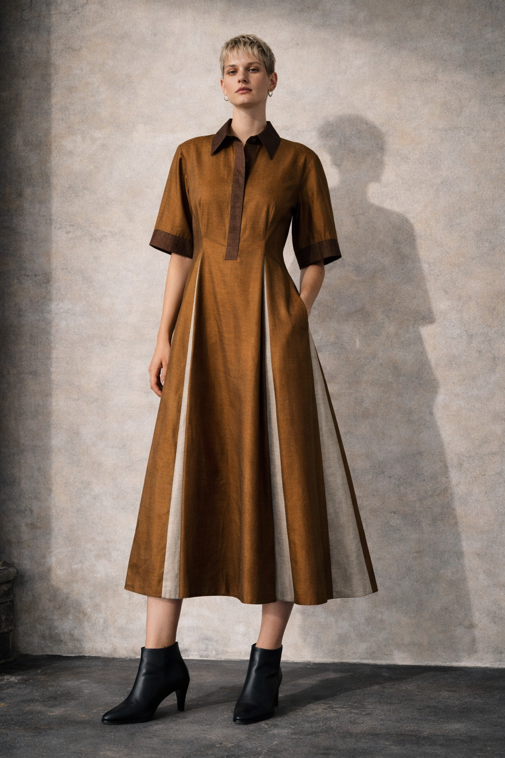Copper Panel Dress