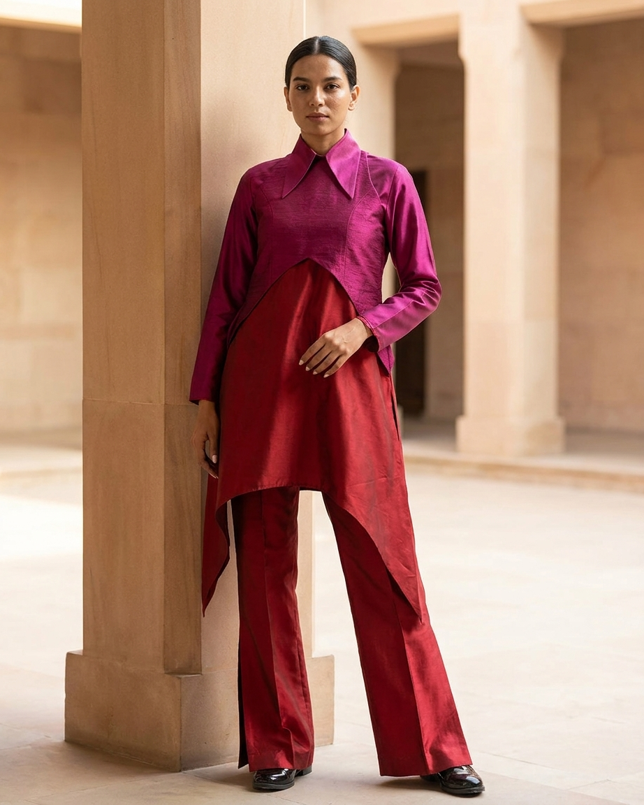 Sangria Fusion Tunic Set