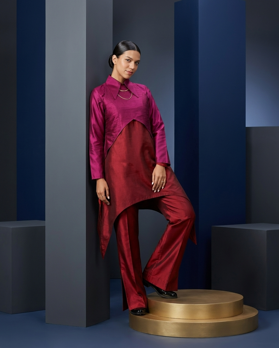Sangria Fusion Tunic Set