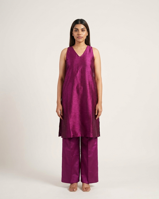 Fuchsia Tunic Set