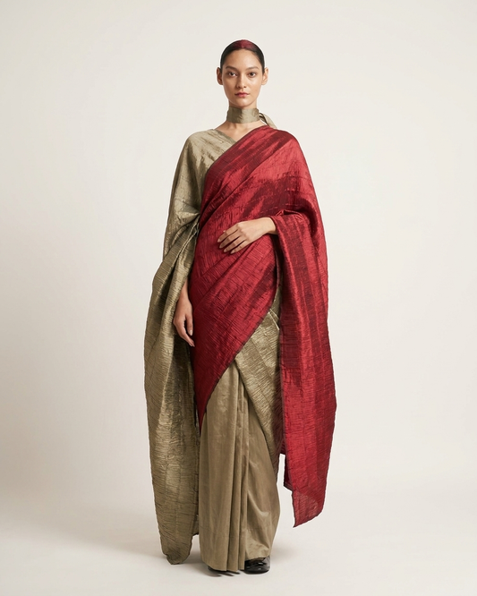 Two Palla Sari in Silk