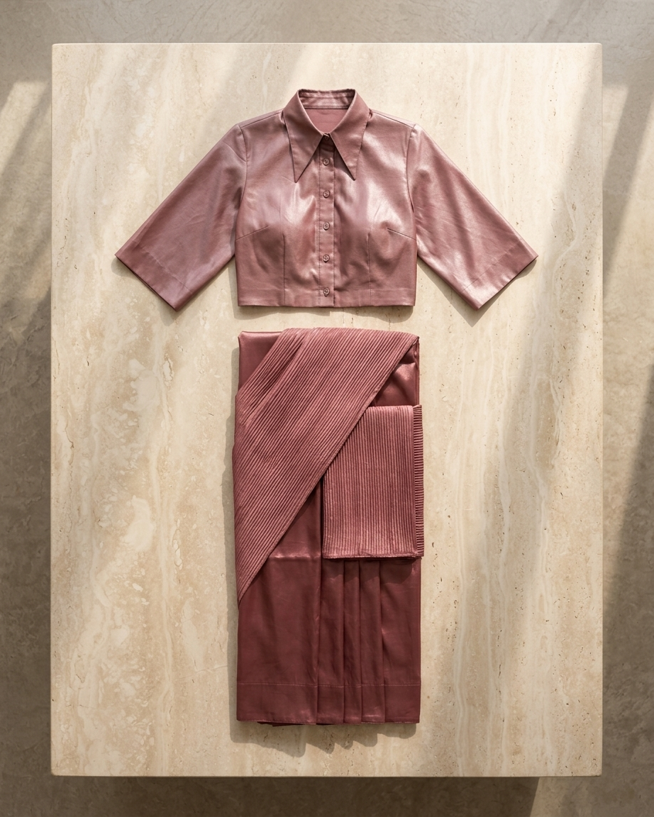 Rosewood Sari Set