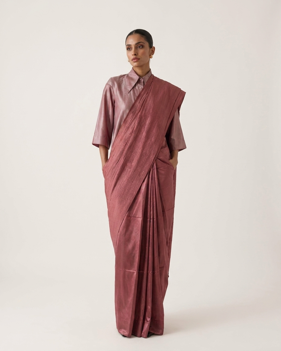 Rosewood Sari Set