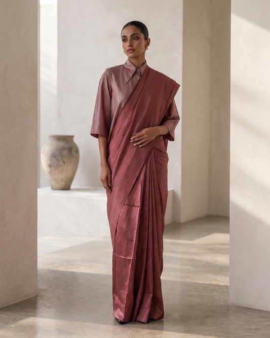 Rosewood Sari Set