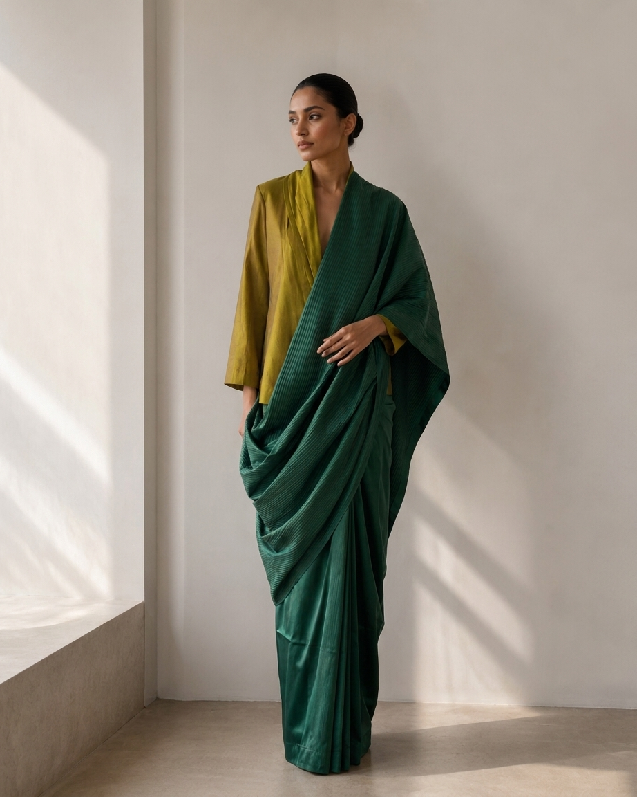Jade Sari Set