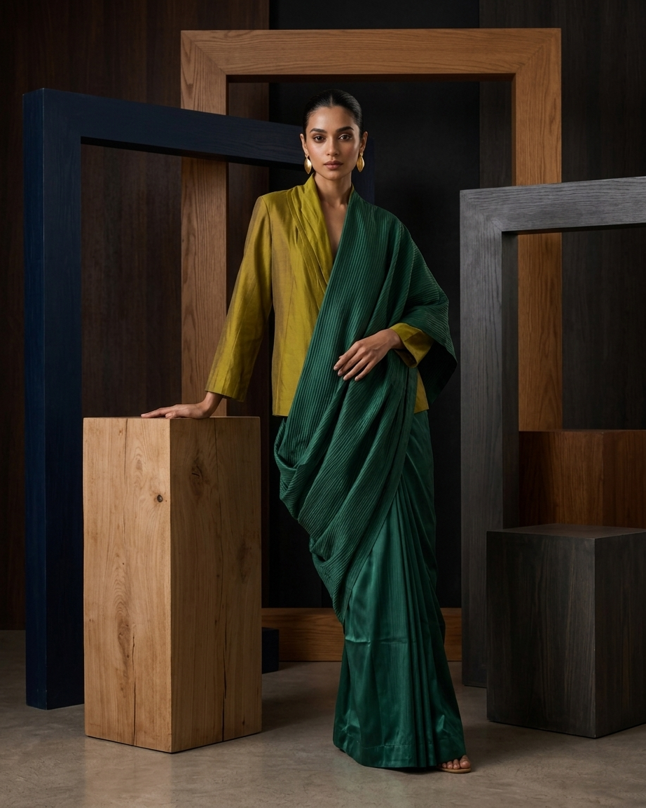 Jade Sari Set