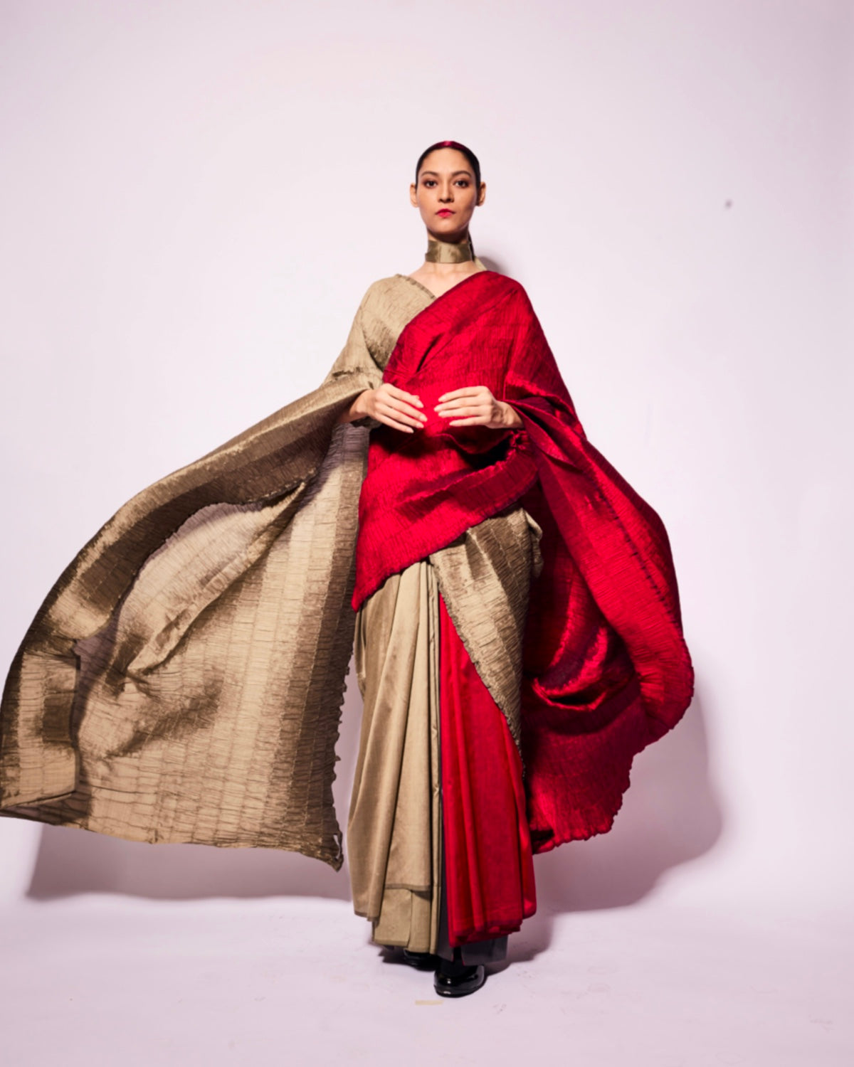 Sangria Silk Sari