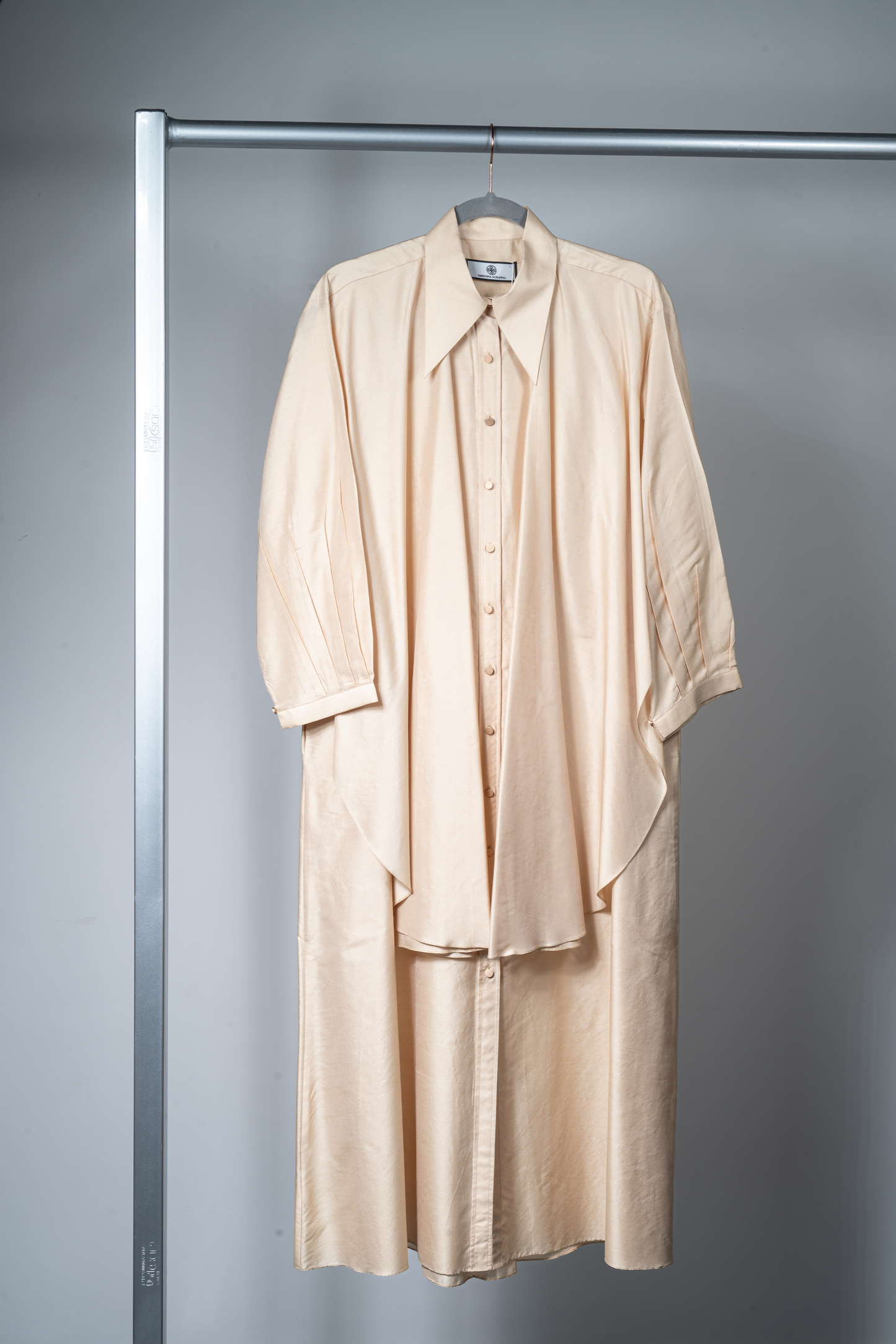 The Beige Essence- SHIRT DRESS